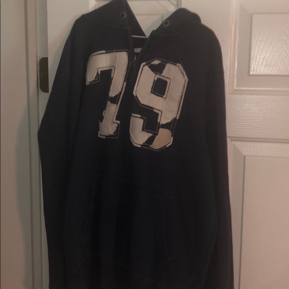 Men’s Aeropostale size small blue zip pull over